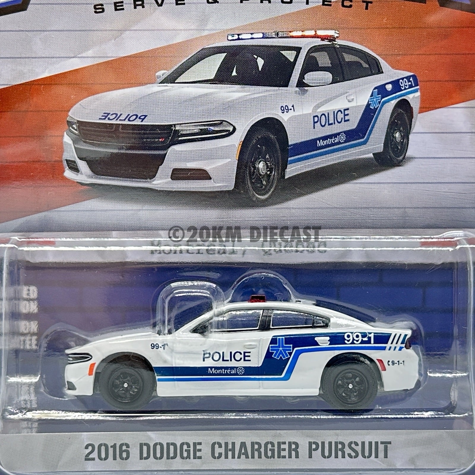 2018 Dodge Charger Pursuit - Montréal Police | Model Cars | hobbyDB