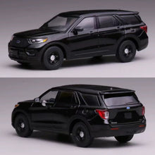 Load image into Gallery viewer, 596 1/64 2020 Ford Police Interceptor Utility - Blank Black
