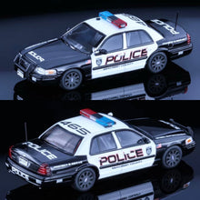 Load image into Gallery viewer, Rollin 1/64 APAxpo Exclusive - Ford Crown Victoria Police Interceptor - Seacrest County Police NFS
