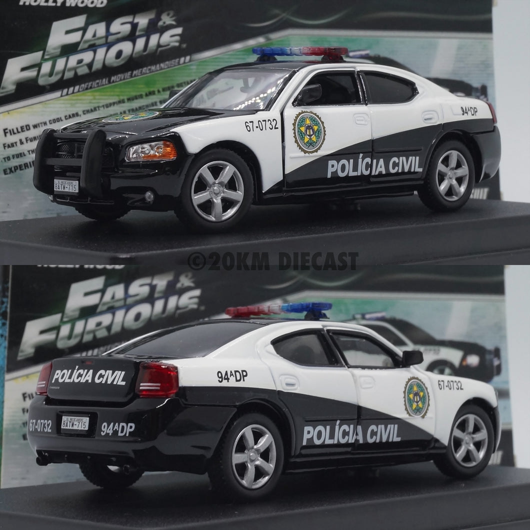 Greenlight 1/43 Hollywood Series - Dodge Charger Pursuit - Fast