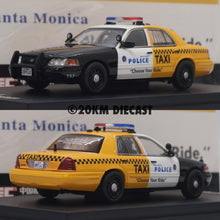 Load image into Gallery viewer, GOC 1/64 Crown Victoria Police Interceptor - Santa Monica Police “Choose Your Ride”
