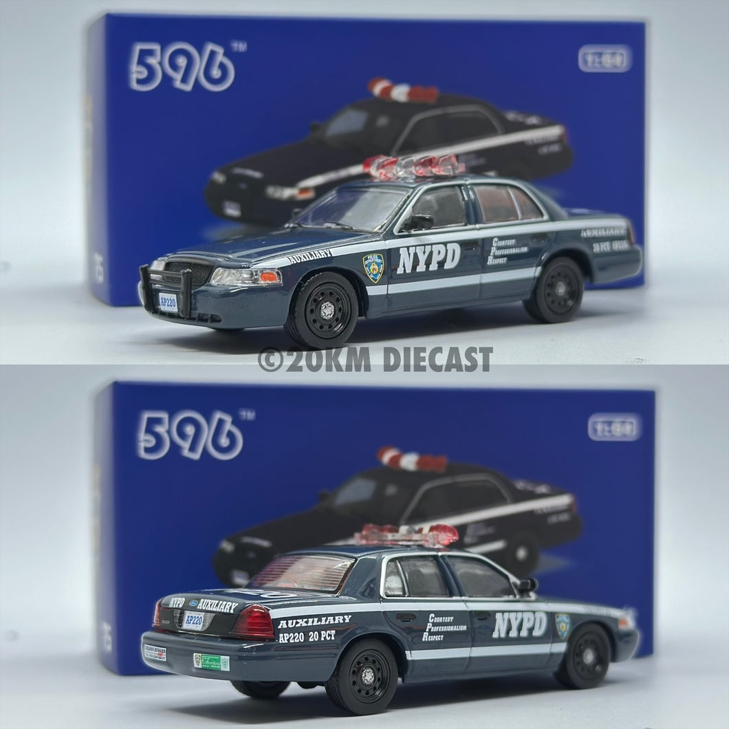596 Model 1/64 Ford Crown Victoria - New York City Police