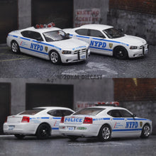 Load image into Gallery viewer, Rollin 1/64 - Dodge Charger - New York City Police Department NYPD Slicktop
