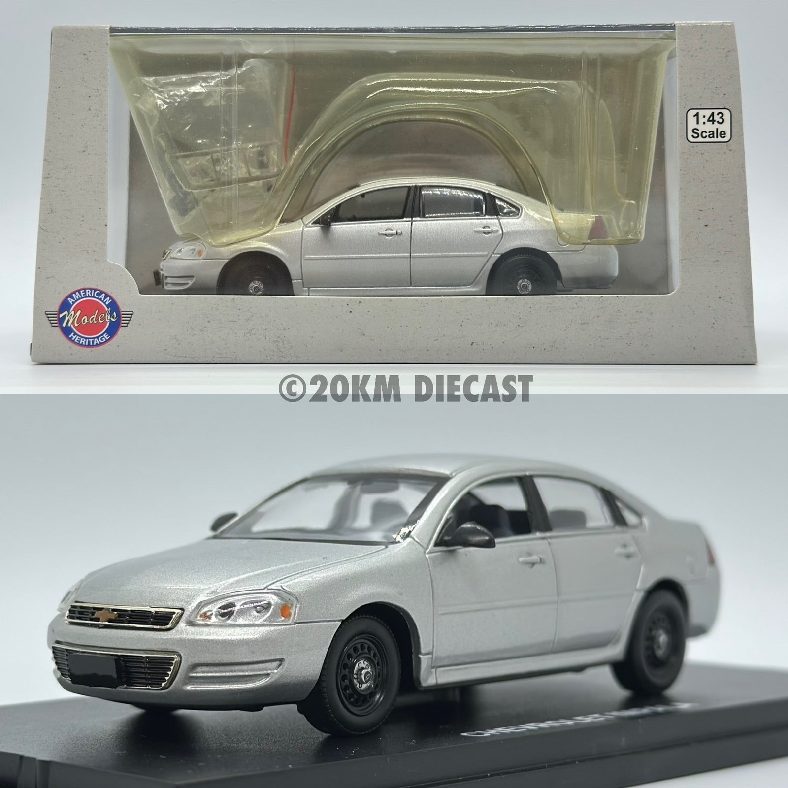 First Response Replicas 1/43 Chevrolet Impala with police