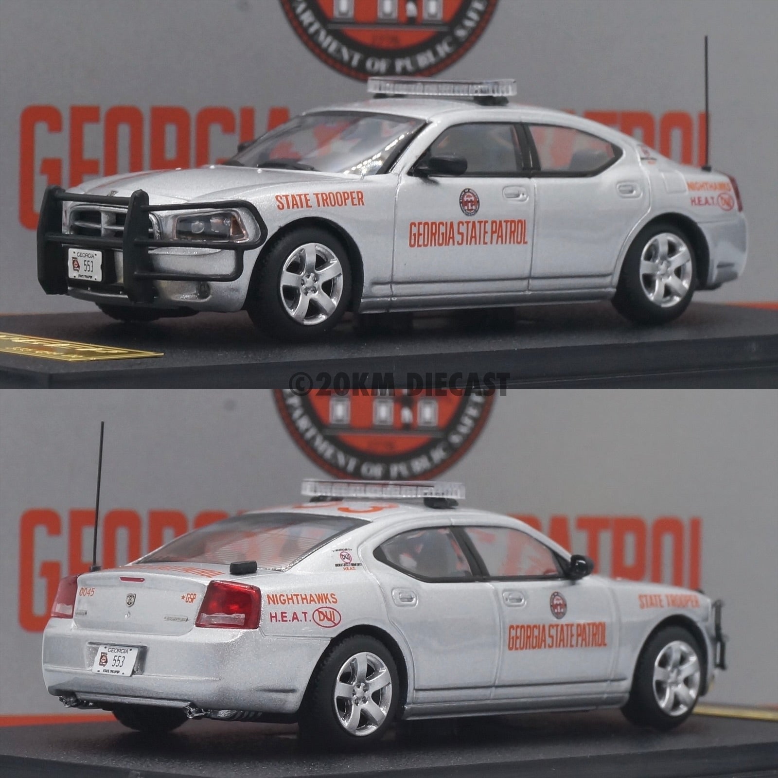 Rollin 1/64 APAxpo Exclusive - Dodge Charger - Georgia State