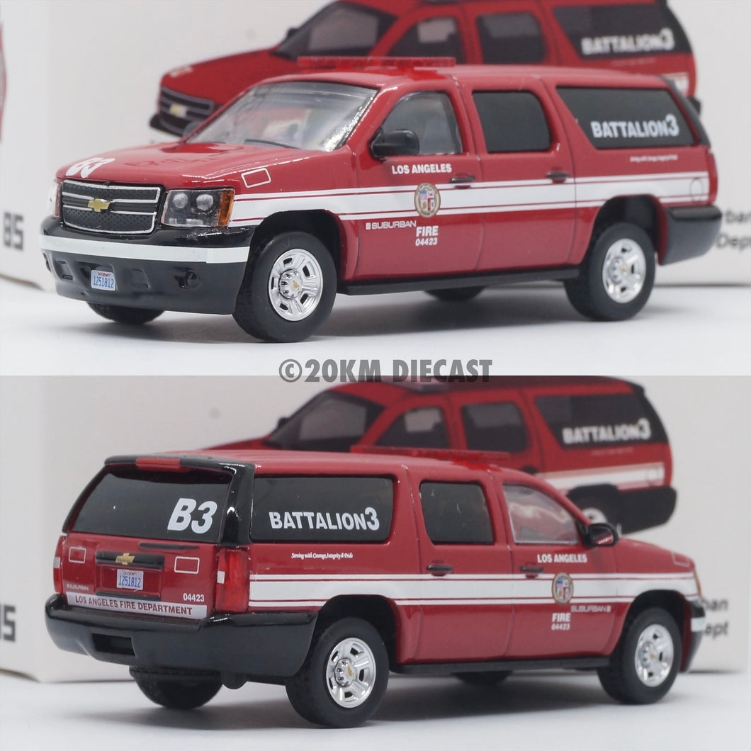 596 Model 1/64 Chevrolet Suburban - Los Angeles Fire Department