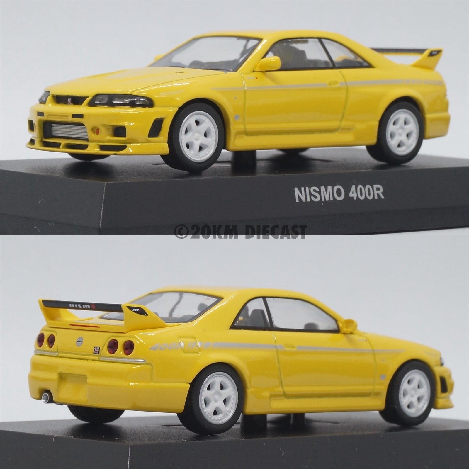 Kyosho 1/64 Nismo 400R - Yellow – 20KM Diecast