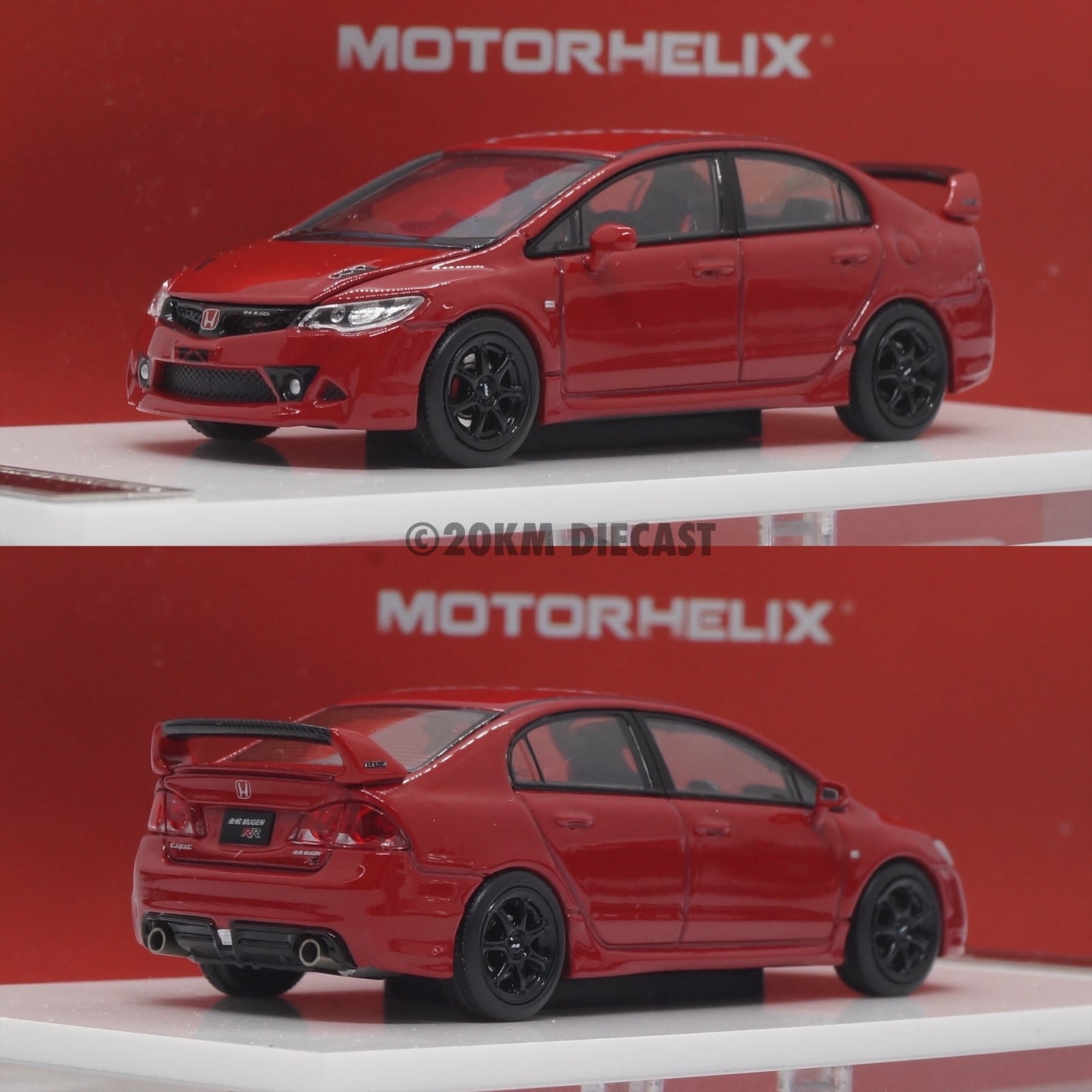 Motorhelix 1/64 Honda Civic Type R FD2 Mugun RR – 20KM Diecast