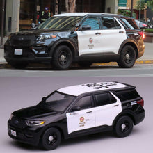 Load image into Gallery viewer, 596 Model 1/64 2020 Ford Police Interceptor Utility - Los Angeles Police Department LAPD Slicktop
