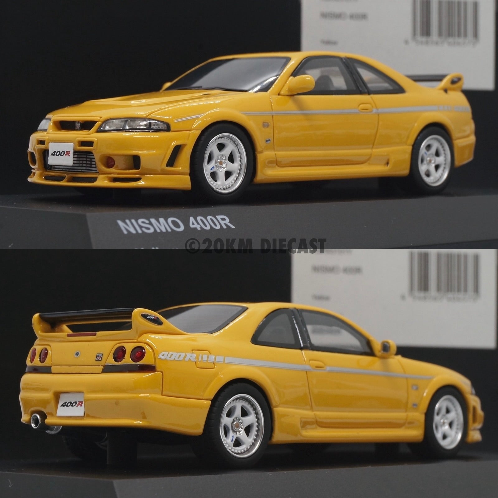 Kyosho 1/43 Nismo 400R - Yellow – 20KM Diecast