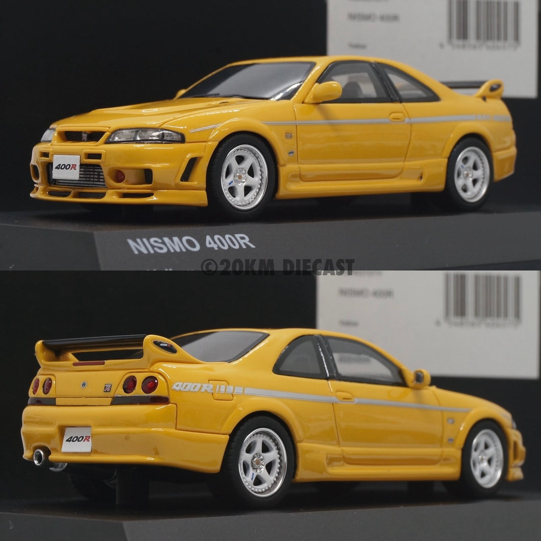 Kyosho 1/43 Nismo 400R - Yellow – 20KM Diecast