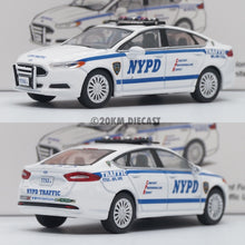 Load image into Gallery viewer, 596 Model 1/64 2013 Ford Fusion - New York City Police Department NYPD

