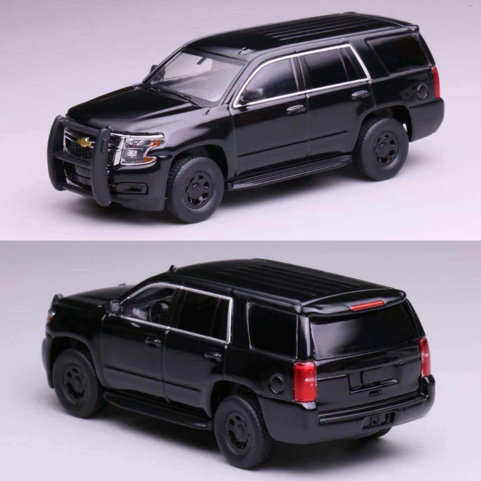596 Model 1/64 2016 Chevrolet Tahoe - Blank Black – 20KM Diecast