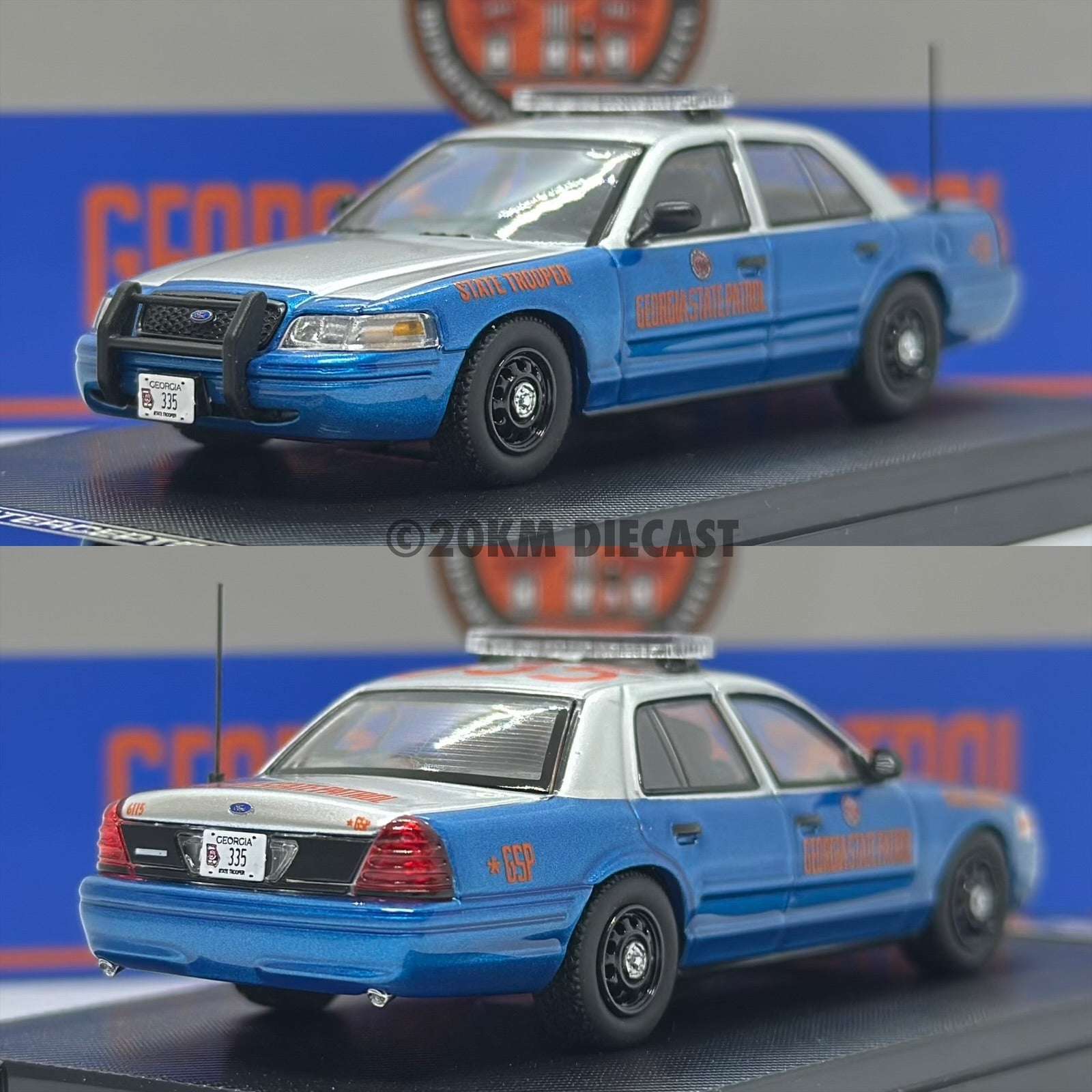 Rollin 1/64 フォード クラウン ロサンゼルス パトカー Rollin 1/64 Ford Crown Victoria Police Interceptor