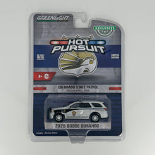 Load image into Gallery viewer, Greenlight 1/64 Hot Pursuit Series Exclusive - 2020 Dodge Durango - Colorado State Patrol

