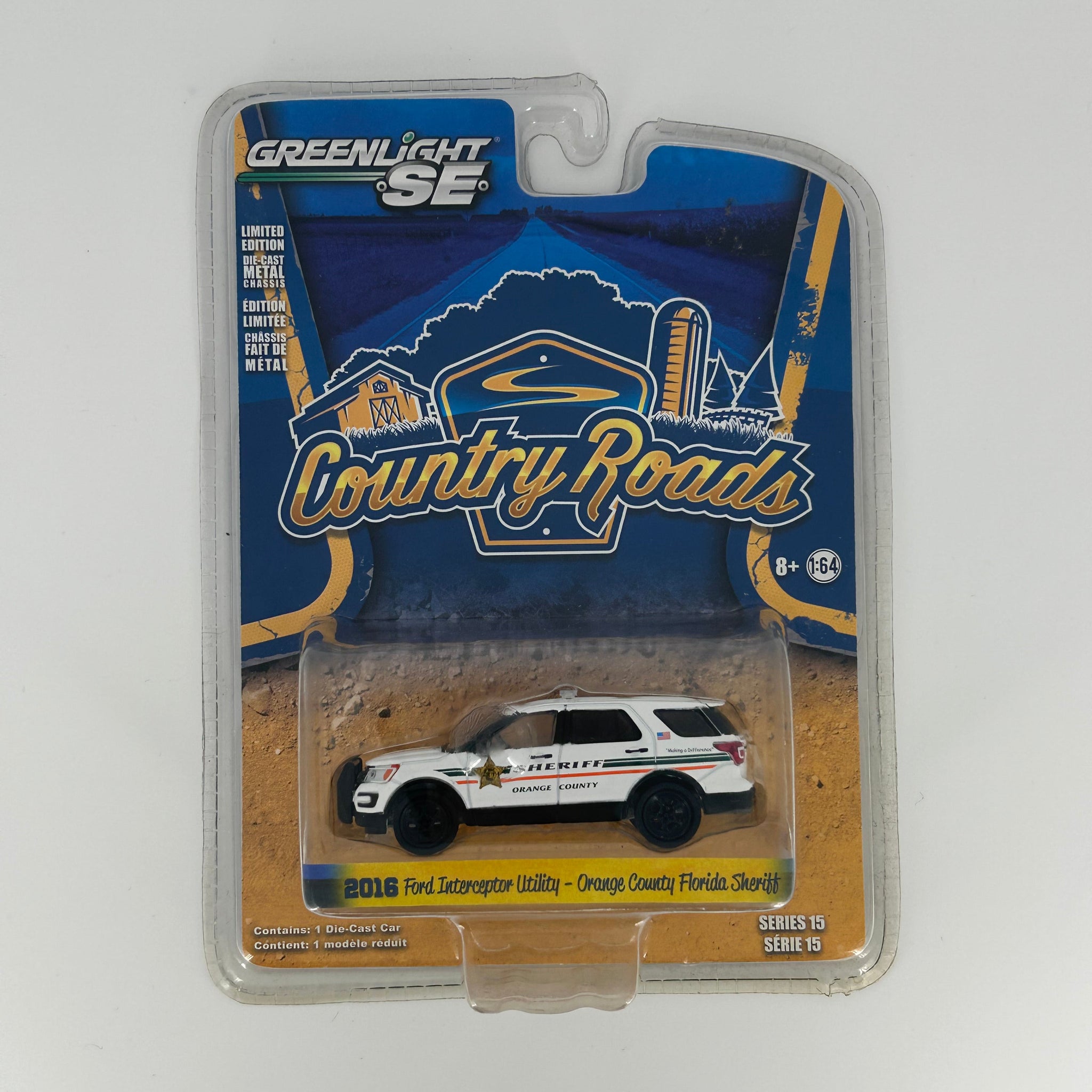 Greenlight 1/64 SE Country Roads Series 15 - 2016 Ford Interceptor