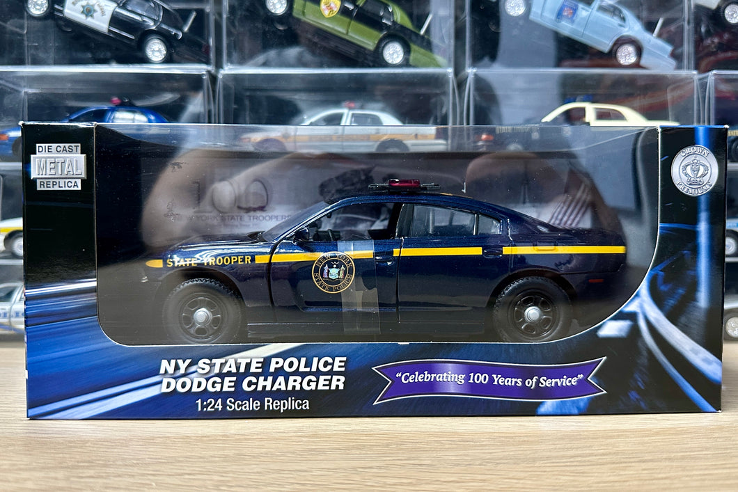Motormax 1/24 Dodge Charger Pursuit - New York State Police 100th Anniversary