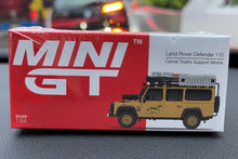 Load image into Gallery viewer, Mini GT 1/64 Hong Kong Exclusive #205 LB WORKS Nissan GT-R R35 + #202 Land Rover Defender 110 Camel Trophy Support Vehicle - Sinopec
