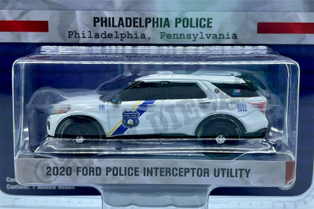 Greenlight Hot Pursuit Series 37 Philadelphia Police 2020 Ford Police Interceptor Utility