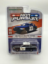 Load image into Gallery viewer, Greenlight 1/64 Hot Pursuit Series 19 - 2008 Ford Crown Victoria Police Interceptor - California Highway Patrol (CHP) #42760-C
