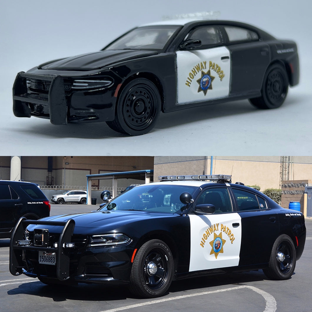 Greenlight 1/64 2018 Dodge Charger - California Highway Patrol (CHP) (Custom)