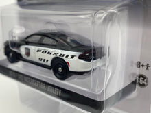 Load image into Gallery viewer, Greenlight 1/64 Exclusive (FCA Fleet Service) - 2016 Dodge Charger Pursuit - Law Enforcement Demo Police Show Car #51029

