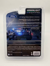 Load image into Gallery viewer, Greenlight 1/64 Exclusive (Versacom) - 2020 Ford Police Interceptor Utility - Show Vehicle Black Promo Edition #51279
