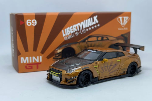 MINI-GT 1/64 LB-WORKS GT-R Type2 Pink