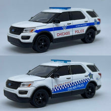 Load image into Gallery viewer, Greenlight 1/64 2016 Ford Police Interceptor - Chicago Police Department (Custom)
