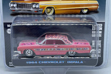 Load image into Gallery viewer, Greenlight 1/64 California Lowriders series 1 - 1964 Chevrolet Impala Pink
