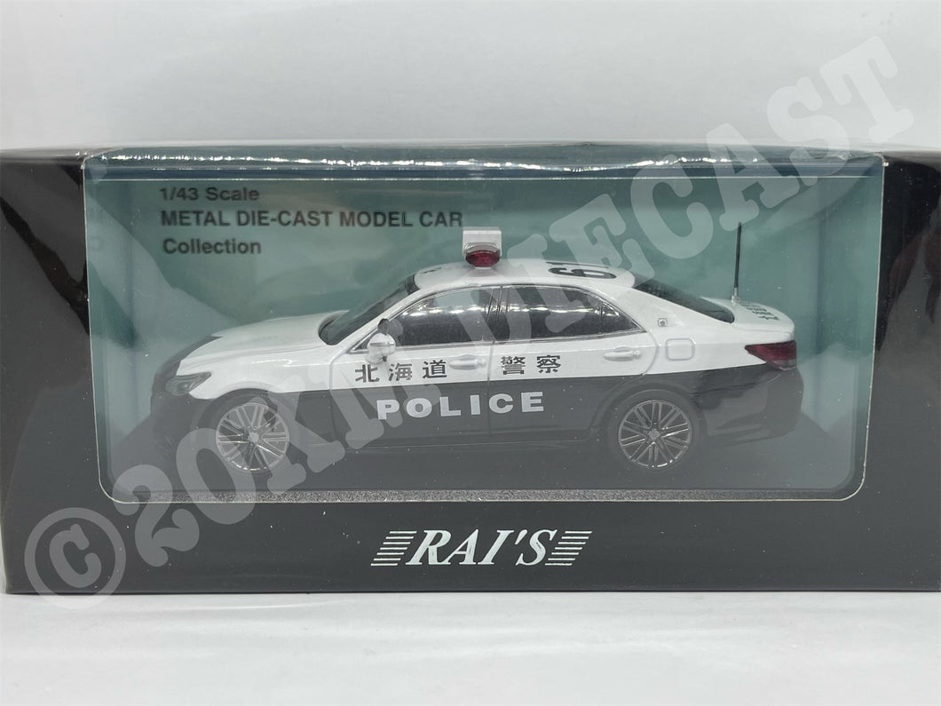 Rai's 1/43 Toyota Crown Athlete (GRS214) Hokkaido Police Car 北海道警察