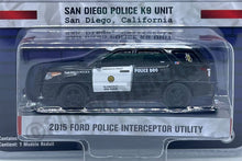 Load image into Gallery viewer, Greenlight Hot Pursuit Series 43 2015 Ford Police Interceptor Utility - San Diego Police

