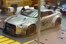 Load image into Gallery viewer, Mini GT 1/64 #205 LB WORKS Nissan GT-R R35 Type 1 Satin Silver RHD - Sinopec Hong Kong Exclusive
