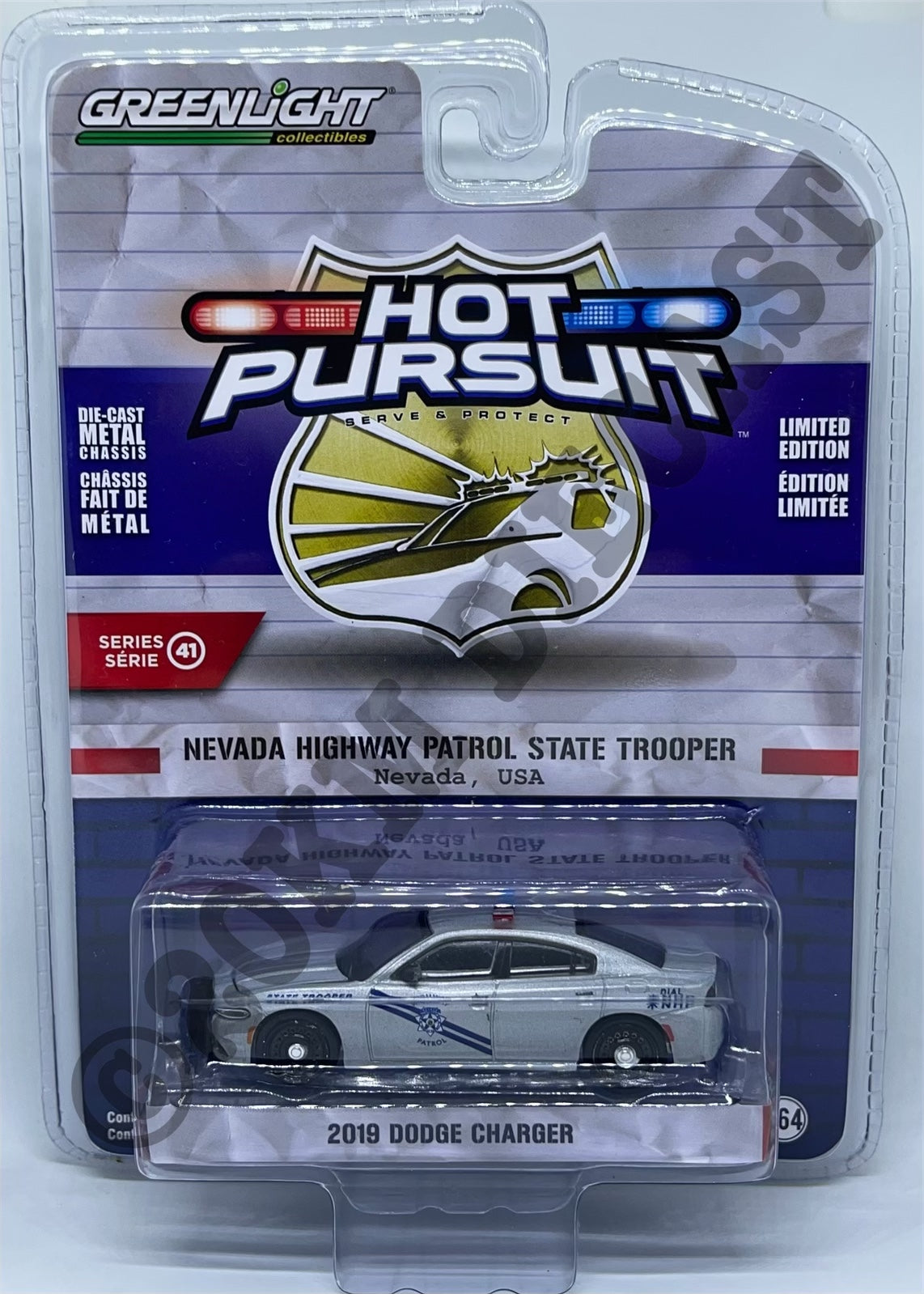 Greenlight 1/64 Hot Pursuit Series 41 - Nevada Highway Patrol
