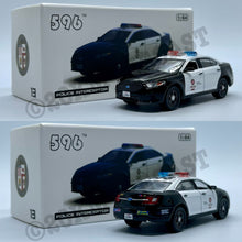 Load image into Gallery viewer, 596 Models 1/64 2013 Ford Police Interceptor Sedan - Los Angeles Police Department (LAPD)
