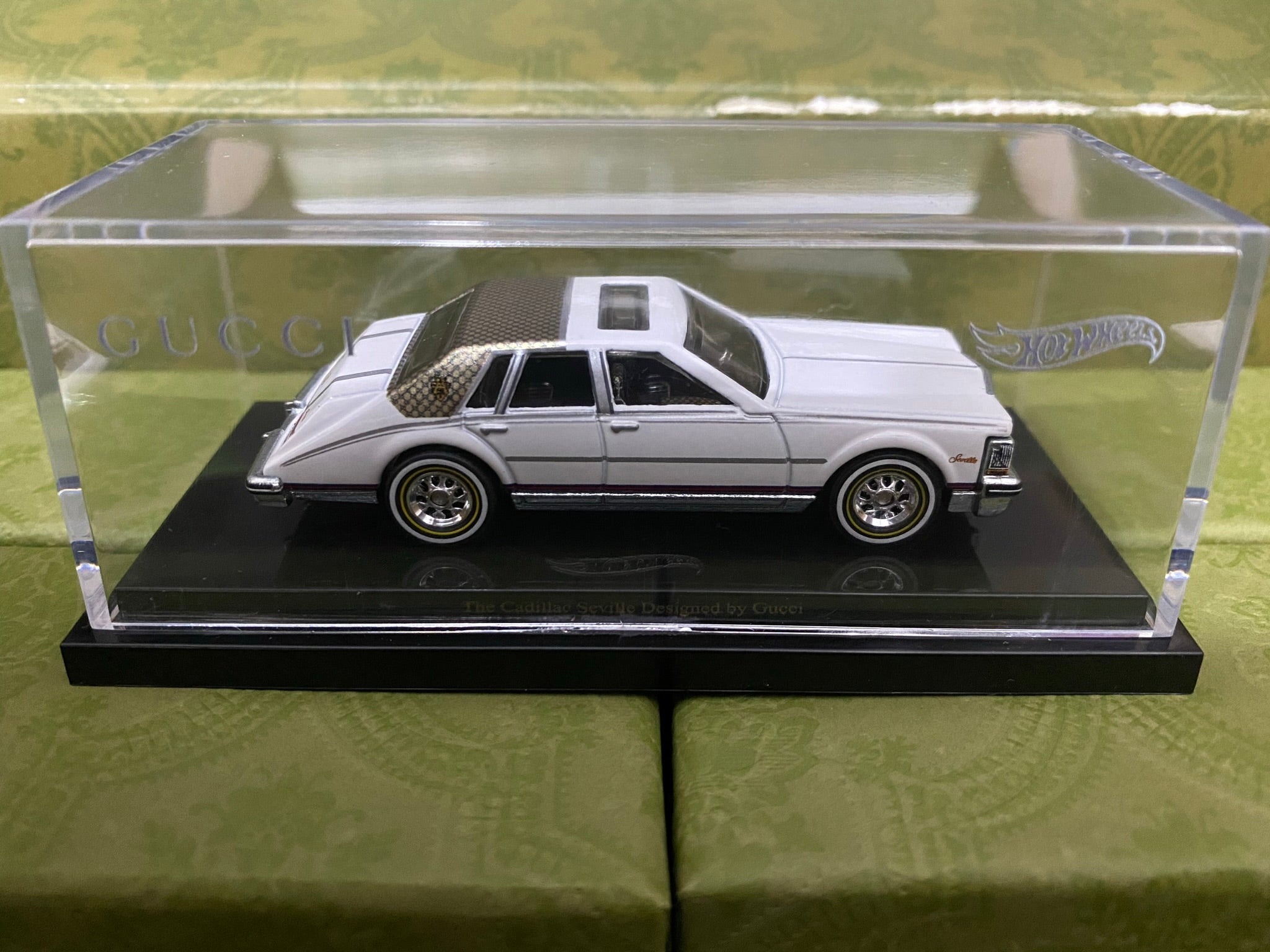 Announcing Hot Wheels x Gucci Cadillac Seville | Mattel