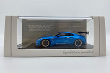 Load image into Gallery viewer, Tarmac Works x Ignition Model 1/64 Pandem R35 GT-R Blue Metallic - IG1400
