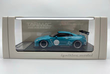 Load image into Gallery viewer, Tarmac Works x Ignition Model 1/64 Pandem R35 GT-R Turquoise Blue - IG1401
