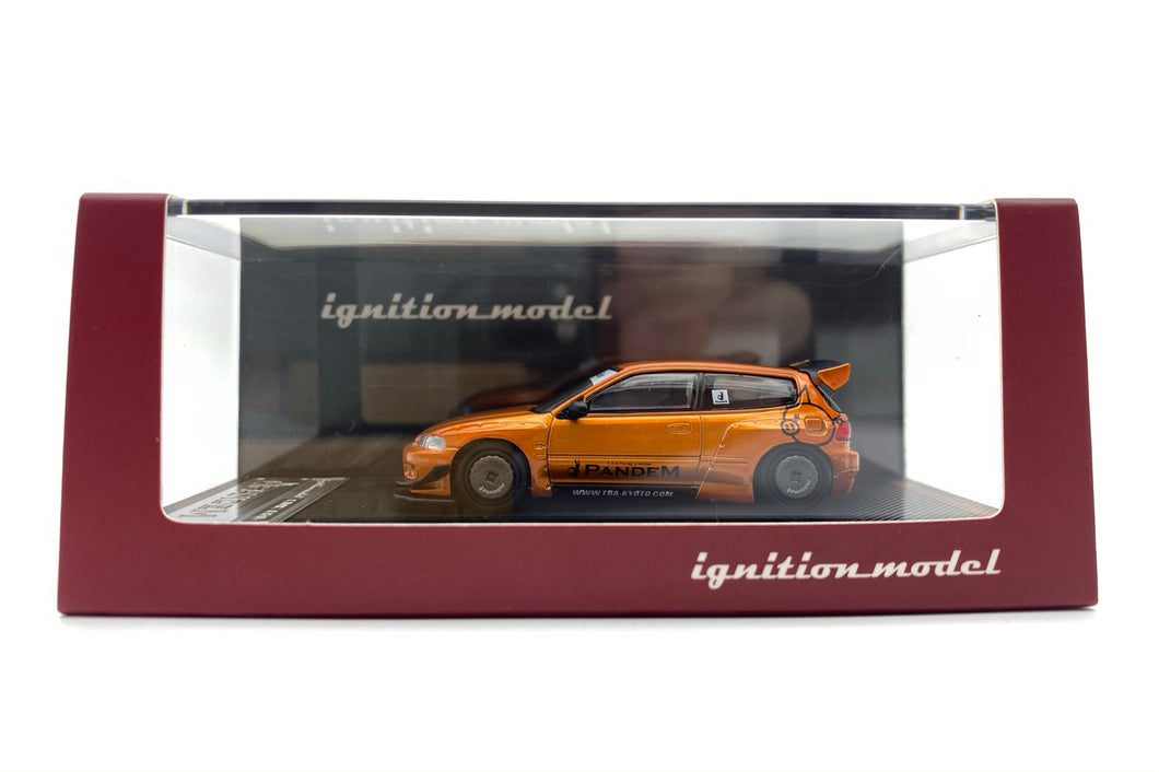 Ignition Model 1/64 Pandem Civic EG6 Orange Metallic - IG1702