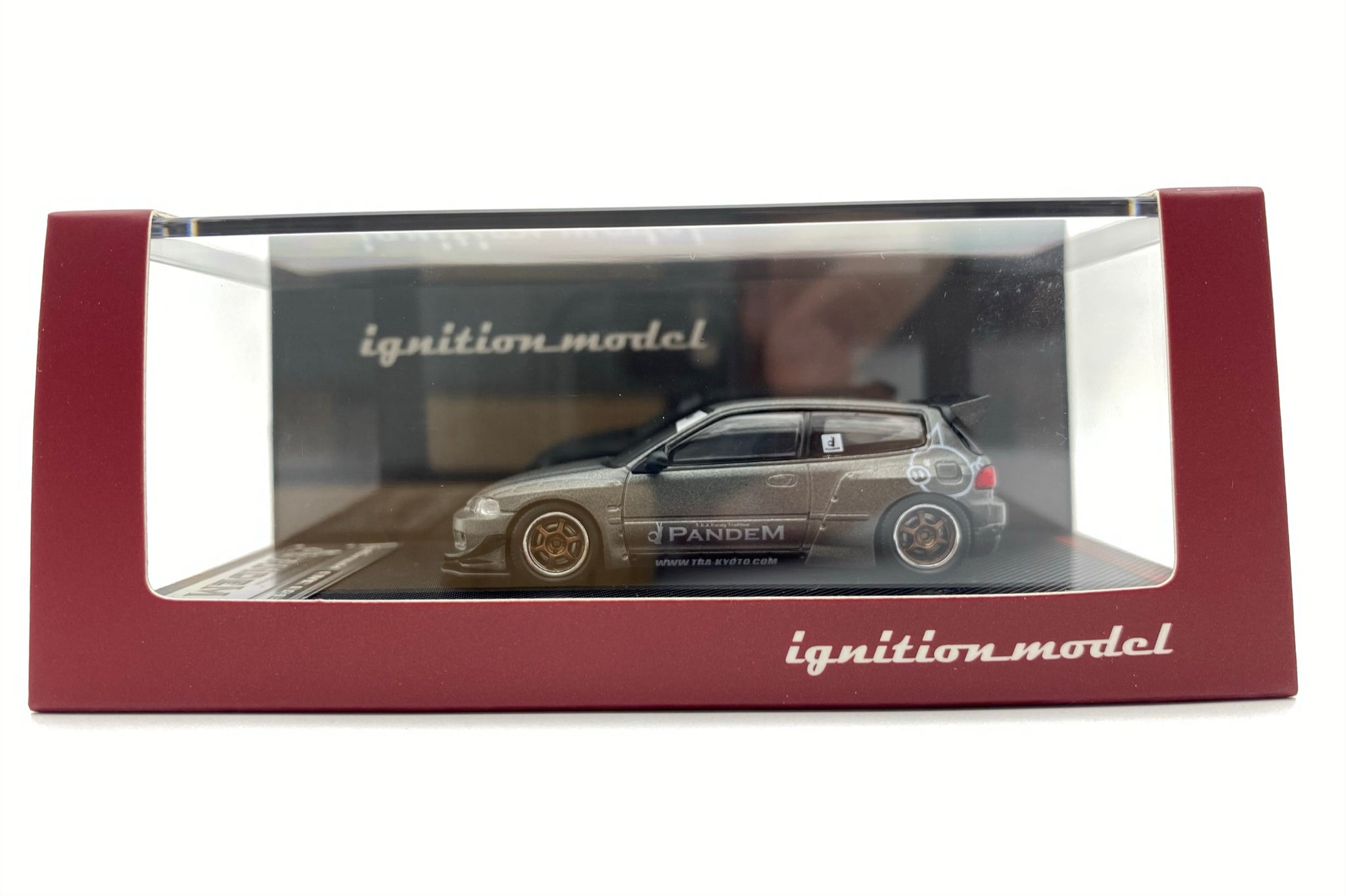 Ignition Model 1/64 Pandem Civic EG6 Titanium Gray (Japan