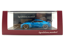 Load image into Gallery viewer, Ignition Model 1/64 Pandem R35 GT-R Blue Metallic - IG1747
