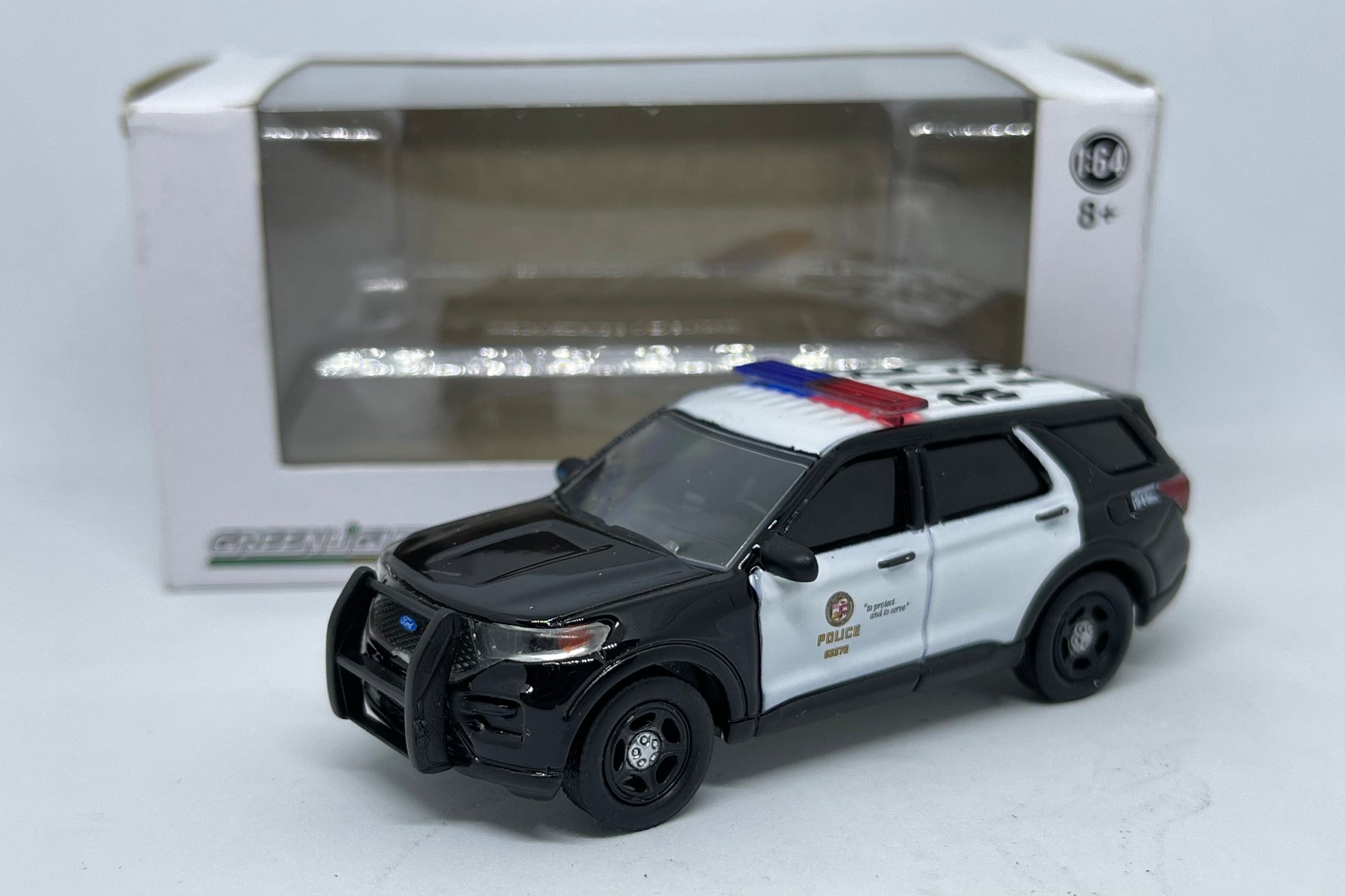 596 Lapd Greenlight 1/64 2020 Ford Police Interceptor Utility - LAPD Los Angele ...