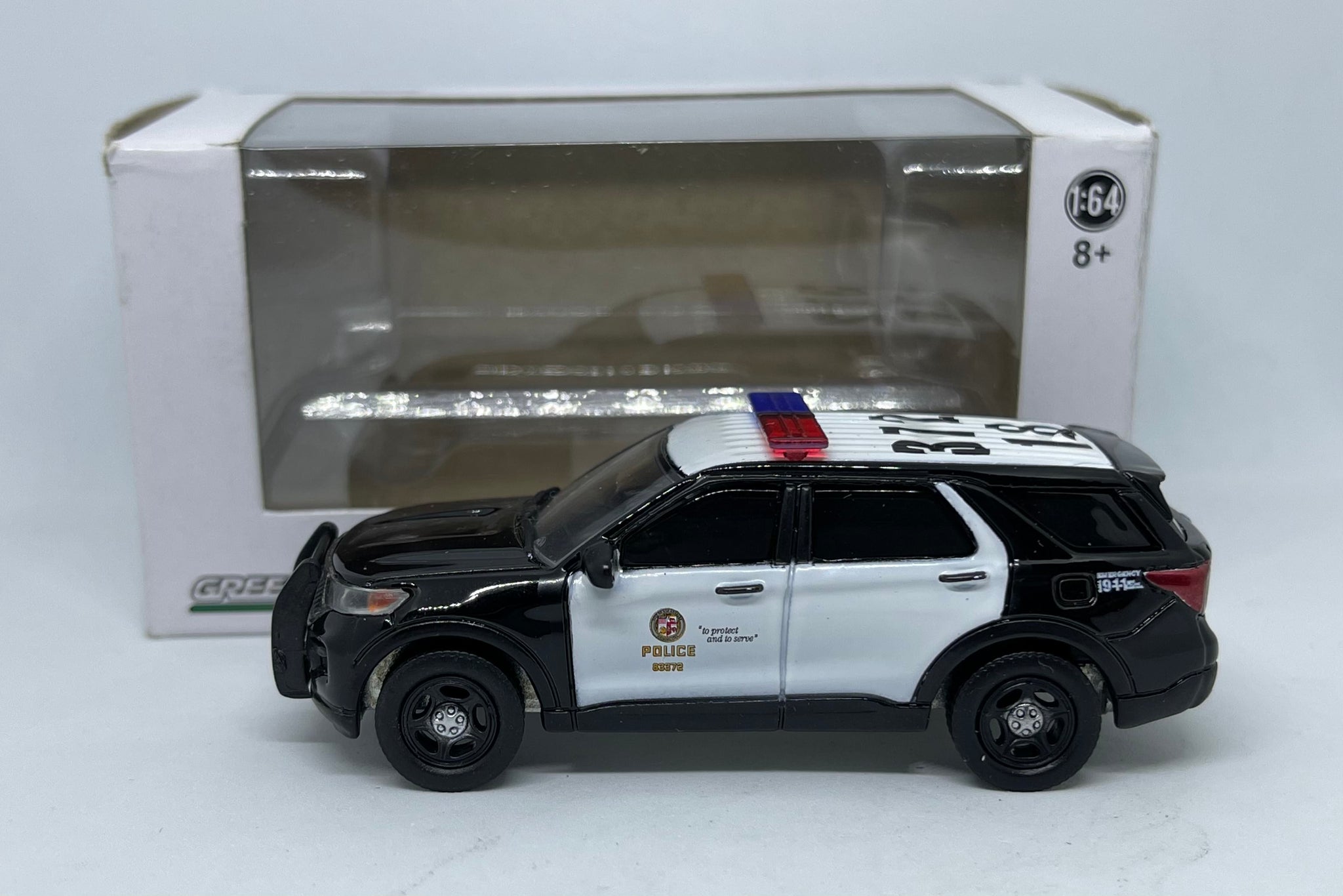 Greenlight 1/64 2020 Ford Police Interceptor Utility - LAPD Los