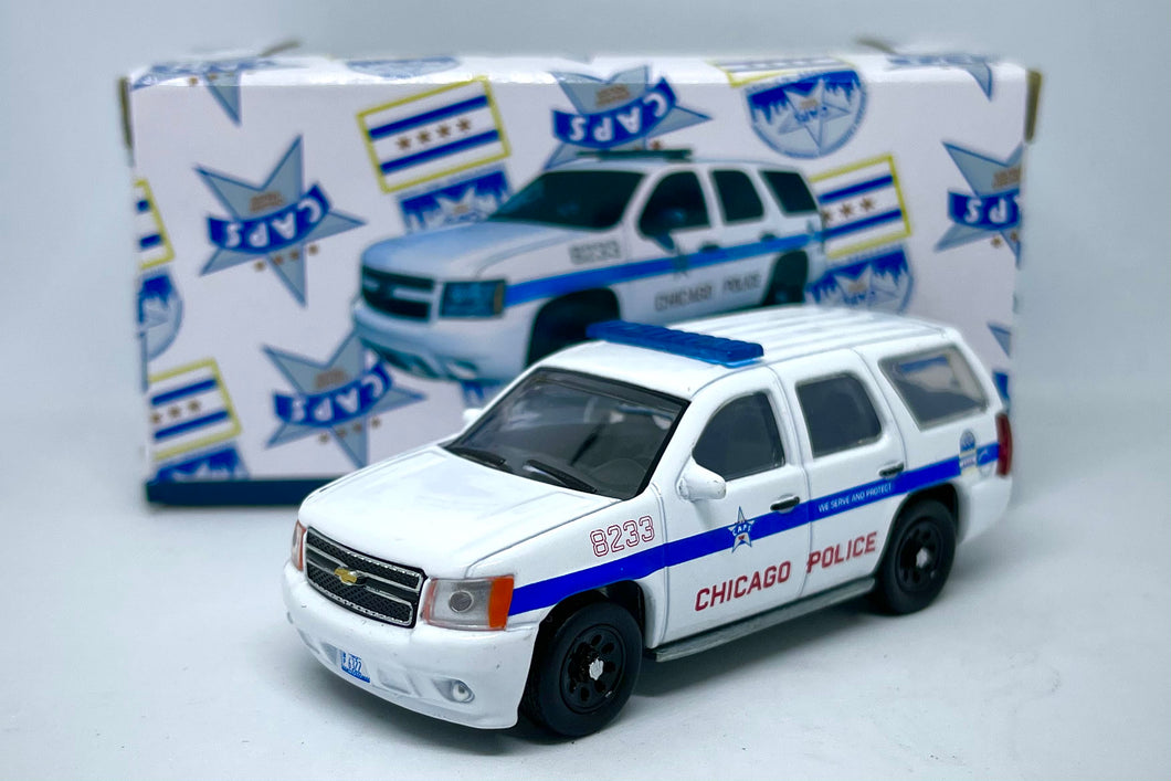 596 Models 1/64 Chevrolet Tahoe - Chicago Police Department