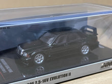 Load image into Gallery viewer, Inno64 1/64 Mercedes-Benz AMG 190E 2.5-16V Evolution II - Metallic Black (Tartan Cloth Seat) (IN64-190E-BLA)
