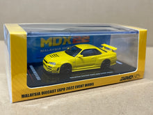 Load image into Gallery viewer, Inno64 1/64 Nissan Skyline GT-R R34 Lighting Yellow - Malaysia Diecast Expo 2022 Event Model (IN64-R34-LYMS)
