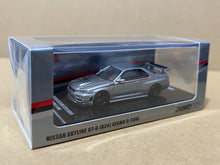 Load image into Gallery viewer, Inno64 1/64 Nissan Skyline GT-R R34 Nismo R-Tune Silver (IN64-R34RT-SIL)
